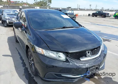 2015 Honda Civic Ex from USA, damaged, VIN 19XFB2F86FE200698